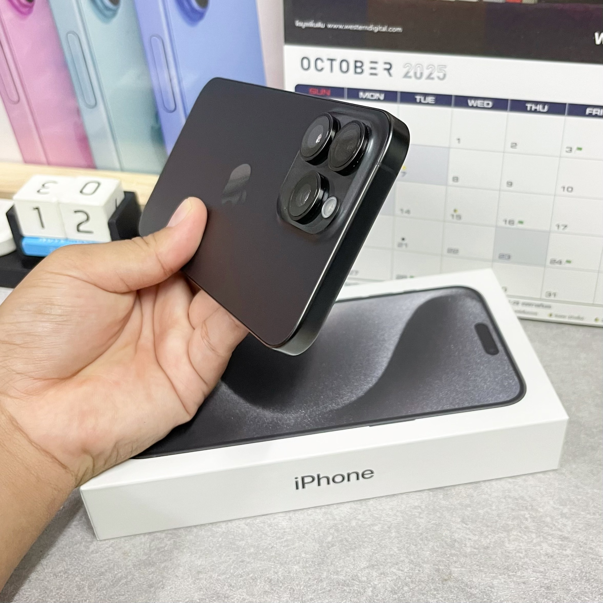 iPhone15Promax-256GB-Black Titanium-SecondHand-9-up